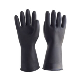 Guantes de caucho